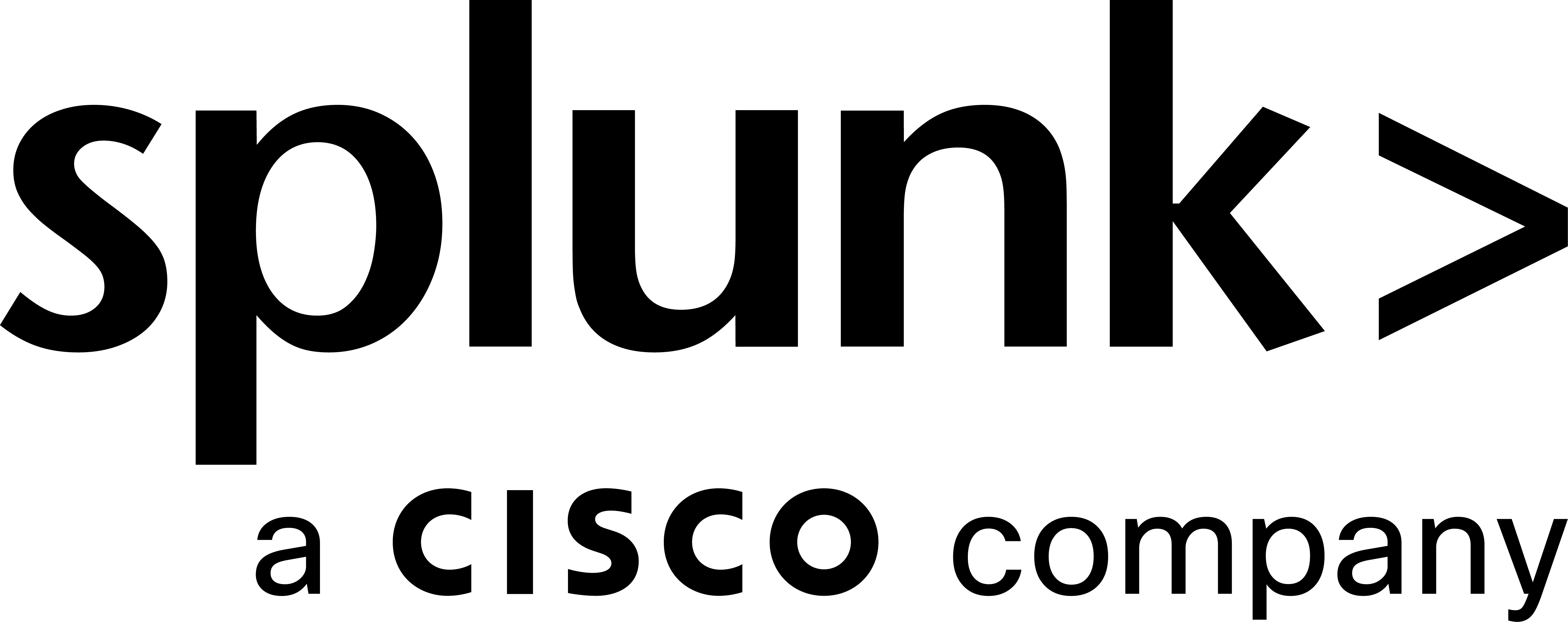 Splunk logo black